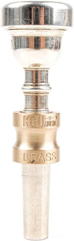 Mouthpiece SMALL Shank Booster for TROMBONE. Brass Accessory. Tone enhancer (Raw Brass) in Saudi Arabia