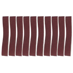 10pcs 27x2 Inch Aluminum Oxide Sanding Belt 686x50mm Abrasive Band for Wood Soft Metal Polishing Sander 40 Grit (120 mesh) in Saudi Arabia