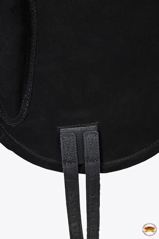 HILASON Western Baretek Bareback Pad Horsemanship Treeless Leather Black | Saddle Riding for Horses in Kuwait