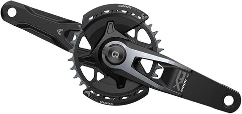SRAM، X0 T-Type Spindle Power Meter، Power Meter Crankset، السرعة: 12، المغزل: 28.99 مم، BCD: التركيب المباشر، 32، Dub، 175 مم، أسود، Boost | أطقم كرنك الدراجة وملحقاتها in Kuwait
