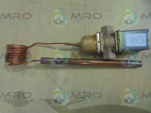 جونسون كونترولز V47AB-2C صمام تعديل درجة الحرارة من سلسلة Penn V47، حجم الأنبوب 1/2 بوصة، 75 إلى 135 درجة فهرنهايت، حجم المصباح 11/16 بوصة × 10 بوصة in Kuwait