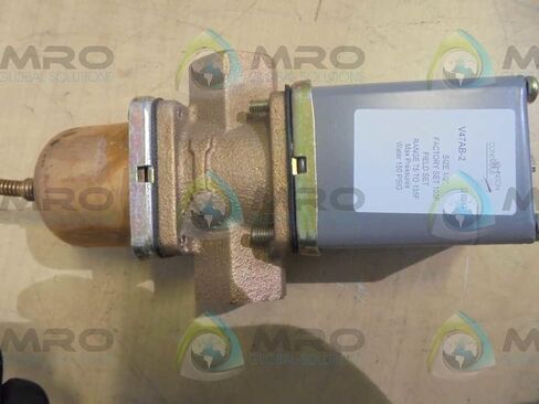 جونسون كونترولز V47AB-2C صمام تعديل درجة الحرارة من سلسلة Penn V47، حجم الأنبوب 1/2 بوصة، 75 إلى 135 درجة فهرنهايت، حجم المصباح 11/16 بوصة × 10 بوصة in Kuwait