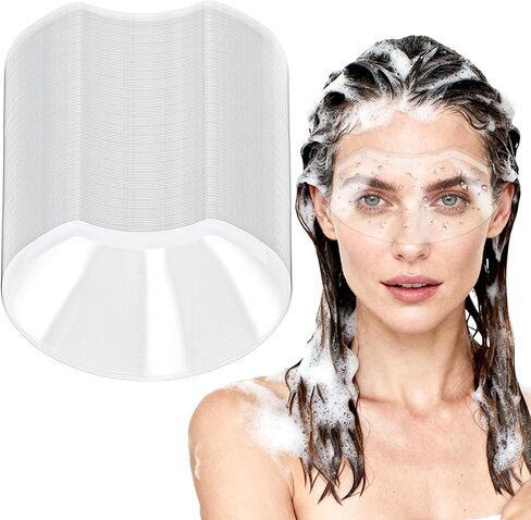 DEAYOU 300 Pcs Microblading Shower Face Shields, Disposable Face Visor Masks, Clear Plastic Makeup Eye Cover Protector for Hairspray, Haircut, Salon Supplies, Eyelash Extensions, Eyelid Aftercare in Kuwait