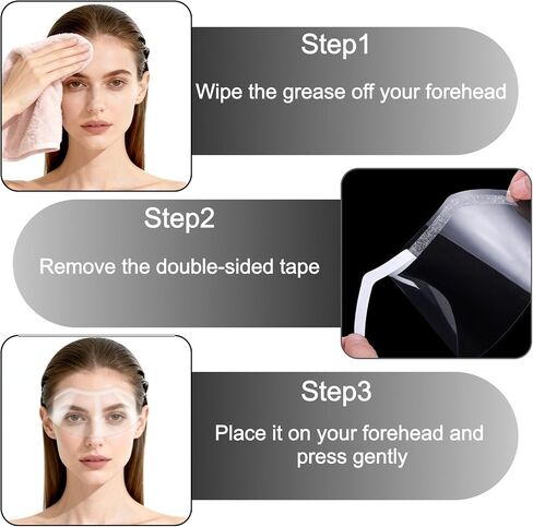 DEAYOU 300 Pcs Microblading Shower Face Shields, Disposable Face Visor Masks, Clear Plastic Makeup Eye Cover Protector for Hairspray, Haircut, Salon Supplies, Eyelash Extensions, Eyelid Aftercare in Kuwait