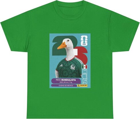 تي شيرت Green Merlin National Duck Mexico لكرة القدم Worldcup Futbol Card in Kuwait