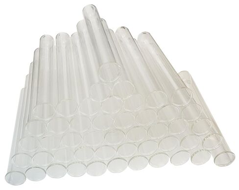 أنابيب اختبار زجاج البورسليكات TT25-200-48، 25 مم × 200 مم (عبوة من 48 قطعة) in Kuwait