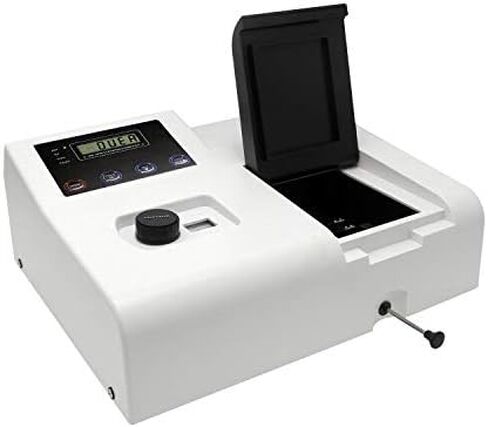 Visible Spectrophotometer 721 Spectrometer Light Meter Laboratory Light Analyzer Wavelength: 350-1020nm Spectral in Kuwait