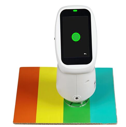 أداة قياس الطيف الضوئي المحمولة مع إمكانية تكرار ستة عيارات ΔE*ab 0.02 دقة 0.01 USB مثبت موضع الكاميرا تحديد موقع الكاميرا ASTM ISO لاختبار لون طلاء الطلاء in Kuwait