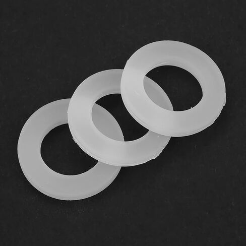 12pcs Silicone Gasket Set, White O Ring Sealing Washers, for Pipe, Water Tap, Sprayer Connection (1.2 inches) in Saudi Arabia