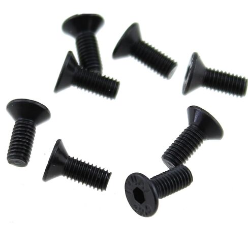 TAODAN 100 قطعة M3x8mm 12.9 الكربون الصلب غاطسة مسدس المقبس مسامير الأسود عالية القوة شقة رئيس الترباس السحابة الصناعية in Kuwait