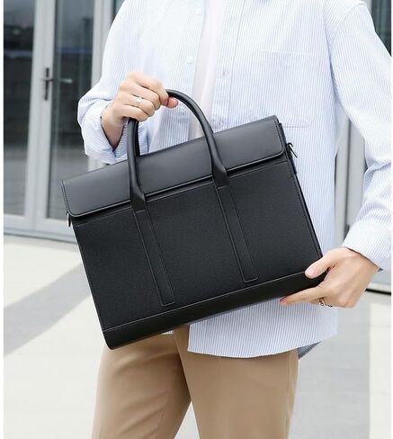 Handbag Laptop Vintage Shoulder Executive Business Messenger Crossbody Side Bag in Saudi Arabia