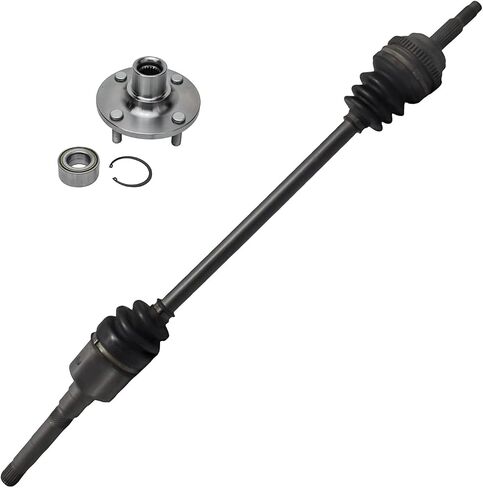 Detroit Axle - 2pc Front Right CV Axle Kit for 2016-2019 Chevrolet Cruze [Automatic Transmission], Wheel Bearing Hub Assembly Passenger Side CV Axle Shaft 2017 2018 Replacement in Kuwait