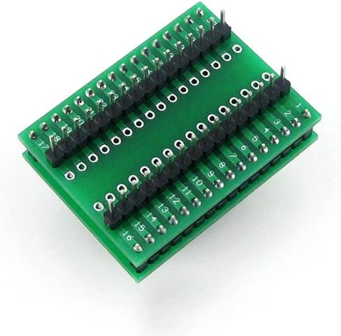 QFN32 إلى DIP32 32QN50S15050 MLF32 MLP32 QFN 5x5 ملم الملعب 0.5 Plastronics IC MCU اختبار المقبس مبرمج محول @ XYG in Kuwait