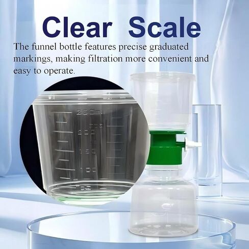 500ml Sterile Disposable Vacuum Filter Units with 0.22um PES Membrane(1PCS) in Kuwait