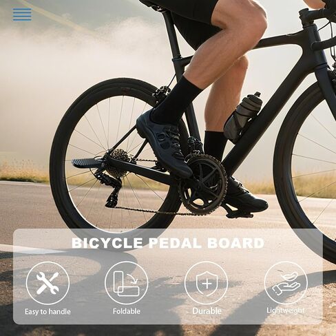 1 Pair Bike Rear Pedals Mini Folding Bike Foot Pegs Stable Bicycle Rear Pedals for Mountain Bike Electric Bike in Kuwait