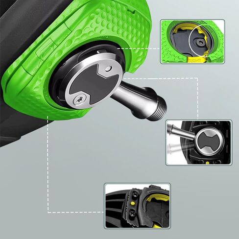 1 Pair of Quick Release Bicycle Shoe Studs, self-Locking Pedals, Anti Slip Studs, Suitable for Wahoo, speedplay Zero Cleats in Kuwait