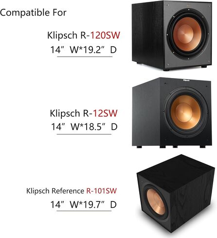 Subwoofer Stand for Klipsch Subwoofer R-120SW,R-12SW,R-101SW and Other subwoofers of Appropriate Size(14" W×19.7" D) in Kuwait