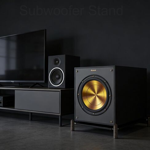 Subwoofer Stand for Klipsch Subwoofer R-120SW,R-12SW,R-101SW and Other subwoofers of Appropriate Size(14" W×19.7" D) in Kuwait