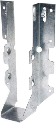 Simpson Strong-Tie LUS28 Light Face-Mount Joist Hanger - Wood Construction Connectors, 18 Gauge Galvanized Steel Brackets, Hurricane Rafter Ties, 2x8, 50 Per Pack in Kuwait