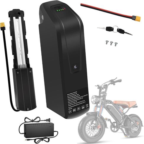 بطارية حزمة الطاقة Ebike 36V 48V 52V 10.4Ah 15.6Ah 20Ah مصدر الطاقة لـ 250W 350W 500W 750W 1000W 1200W 1500W 1800W Ebike Motor (5PIN-48V10.4AH) in Saudi Arabia
