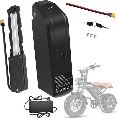 بطارية حزمة الطاقة Ebike 36V 48V 52V 10.4Ah 15.6Ah 20Ah مصدر الطاقة لـ 250W 350W 500W 750W 1000W 1200W 1500W 1800W Ebike Motor (5PIN-48V10.4AH) in Saudi Arabia