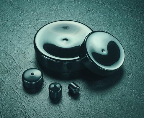 Caplugs VC-437-8 VC Series, Round Vinyl Cap, Black Plastic, 0.437" W x 0.500" L, Protective Closures, Thread Protectors, Dust and Moisture Seals, Masking, Plating, Color Coding, 200 Pack (99394098) in Kuwait