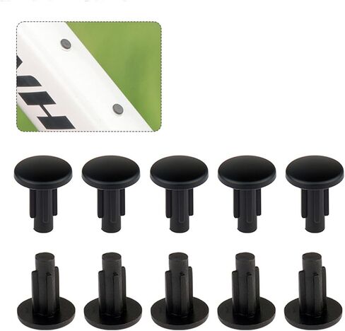 10pcs M5 Screw Hole Plug, Bicycle Frame Kettle Caps, M5 Plug Frame Kettle Frame Screw Hole Rubber Plug in Kuwait