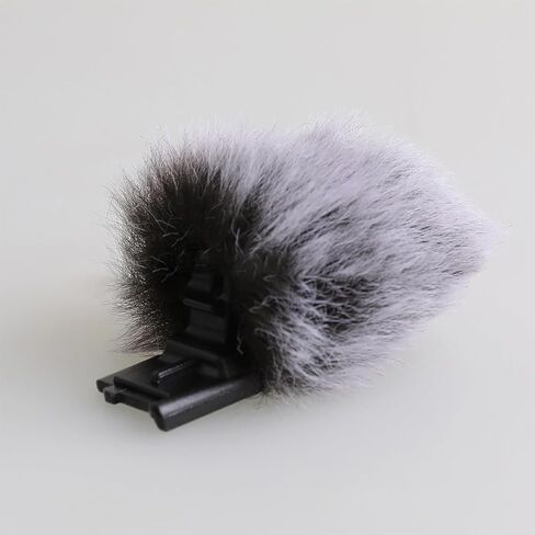 Outdoor VLOG Camera Windproof Noise Reduction Microphone Furry Cover for ZV1 ZV1F ZVE10 ZVE1 Microphone Hair Cover in Kuwait