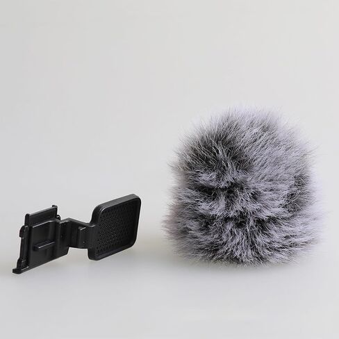 Outdoor VLOG Camera Windproof Noise Reduction Microphone Furry Cover for ZV1 ZV1F ZVE10 ZVE1 Microphone Hair Cover in Kuwait