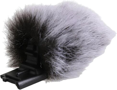 Outdoor VLOG Camera Windproof Noise Reduction Microphone Furry Cover for ZV1 ZV1F ZVE10 ZVE1 Microphone Hair Cover in Kuwait