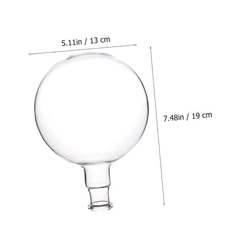 Single Neck Boiling Flask 500ml Borosilicate Glass Reflux Flask for Laboratory Use Professional Distillation Apparatus in Kuwait