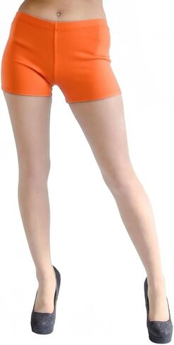 VF-Sport Women’s Cotton Legging Shorts - Soft Stretch for Bike, Yoga, & Layering, Made in USA, Junior & Plus Sizes XXS-3X in Kuwait