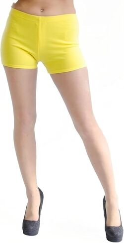 VF-Sport Women’s Cotton Legging Shorts - Soft Stretch for Bike, Yoga, & Layering, Made in USA, Junior & Plus Sizes XXS-3X in Kuwait