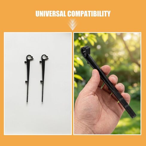60pcs Plastic Gutter Clips for Residential and Commercial Gutters Black Abs Guard Fixing Hooks with Easy Installation and Corrosion Resistant Material in Kuwait