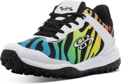Boombah Viper Women's Turf Shoes - Zebra Pitching Toe - Multiple Color Options - Multiple Sizes in Kuwait