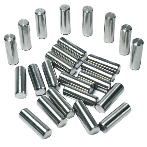30pcs 6mm x 30mm Dowel Pins Metal Dowel pins M6 6mm Shelf Pegs,Support Shelves,6mm x 30mm Metal Rod.304 Stainless Steel Wood Bunk Bed pegs in Kuwait