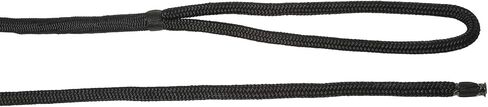 NovelBee 2 Pack of 3/4“x50’ Double Braid Nylon Dockline,Mooring Rope Dock Line with Spliced Soft Eye (Black) in Kuwait