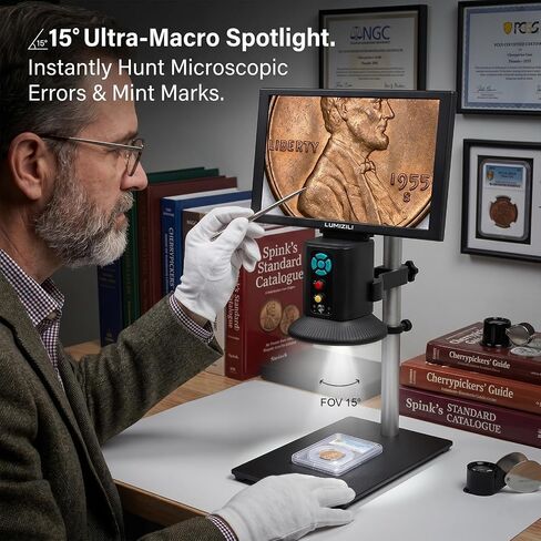 مجهر رقمي 4K لحام SMD وإصلاح ثنائي الفينيل متعدد الكلور | الكل في واحد｜مستشعر CMOS بدقة 8.29 ميجابكسل｜10.1 بوصة IPS｜تركيز عن بعد بمحرك｜HDMI 1080P@60fps｜مسافة عمل 9 بوصة in Kuwait
