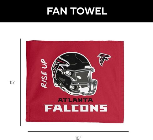Northwest Atlanta Falcons NFL Rally - منشفة رالي 18 × 15 بوصة in Kuwait