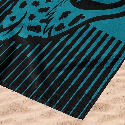 Northwest Jacksonville Jaguars NFL Progression Jacquard Beach Towel 36 x 72 Inches in Kuwait