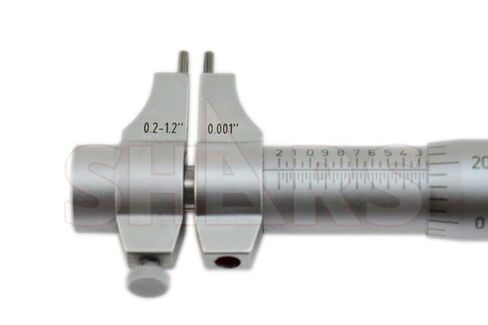 Shars 0.2" - 1.2" Inside Mechanical Micrometer .001" Graduation Bore Caliper Set 303-2101A New P) in Kuwait