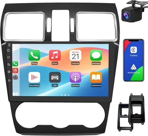 Junsun 8 Core Car Radio for Subaru Forester 2015-2018 (4GB RAM 64GB ROM) Suitable for Harman Kardon Systems Sound,5G WiFi Wireless CarPlay/Android Auto,GPS DSP RDS BT 5.0 with Backup Camera in Kuwait