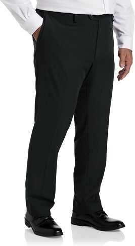 Oak Hill by DXL Men's Big and Tall Easy Stretch Dress Pants in Saudi Arabia