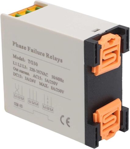 مرحل حماية الطور TG30/TG30S 380V كشف جهد التيار المتردد مع غلاف مثبطات اللهب PC ومؤشر LED للمعدات الصناعية (TG30) in Kuwait