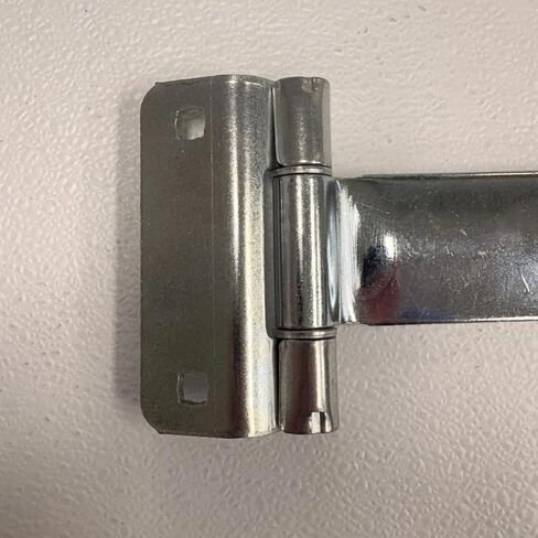 Enclosed Trailer Double Rear barn Door 16" Strap Hinge for Sure-Trac | 0.25" offset and zinc steel construction, Heavy Duty RV Camper Single Hinge in Kuwait