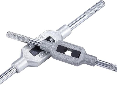 1Pcs Adjustable Hand Tap Wrench Holder Accessories Threading Tool For Taps And Die Set Tapping Tools M1-M8 M6-M20 M25(1pc 38x14mm) in Saudi Arabia