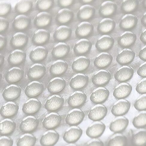 100Pcs Cabinet Door Bumpers Clear Self Adhesive Toilet Silencer Pad | Clear silicone bumpers for cabinet doors and toilets, featuring a self-adhesive back and noise dampening 100pcs pack in Kuwait