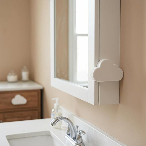5Pcs Clear Self-Adhesive Bumper Pads, Anti-Collision Wall Protector for Cabinet Door Bathroom Home in Kuwait