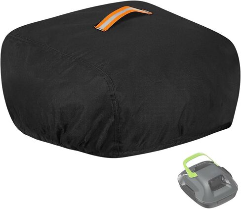 غطاء منظف حمام السباحة الآلي لـ Dolphin Nautilus CC Pro، غطاء تخزين مقاوم للماء 600D غطاء حماية شديد التحمل للمكنسة الكهربائية لحمامات السباحة الروبوتية فوق الأرض in Kuwait