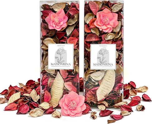 أكياس سقوط Potpourri ، حشو Potpourri Bowl Potpourri برتقالي ، زهرة تجفيف الشكر ، ديكور مزارع الحمام في الخريف (10.5 أوقية/2) in Kuwait